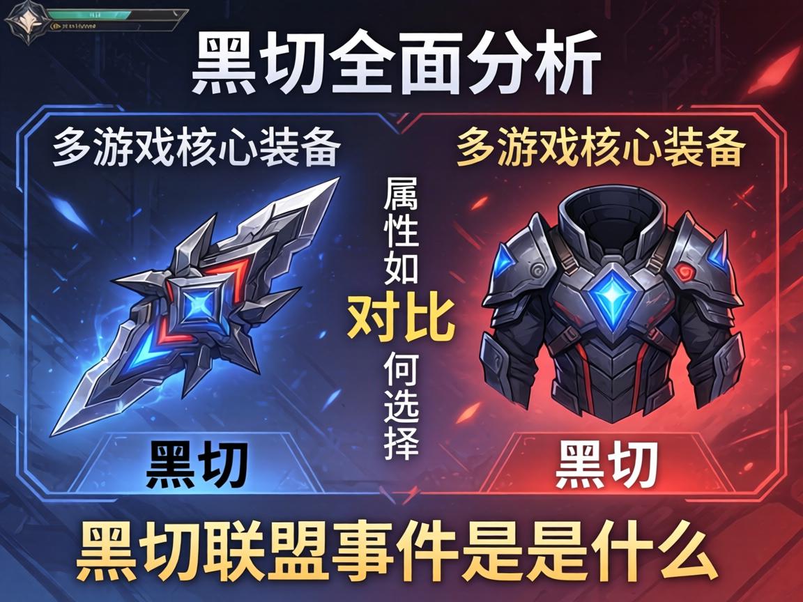 黑切全面解析:多游戏核心装备对比,黑切属性如何选择,黑切联盟事件是什么 黑切全面解析:多游戏核心装备对比,黑切属性如何选择,黑切联盟事件是什么