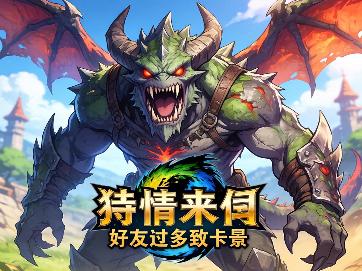 怪物猎人崛起试玩版好友过多致卡顿 怪物猎人崛起试玩版好友过多致卡顿