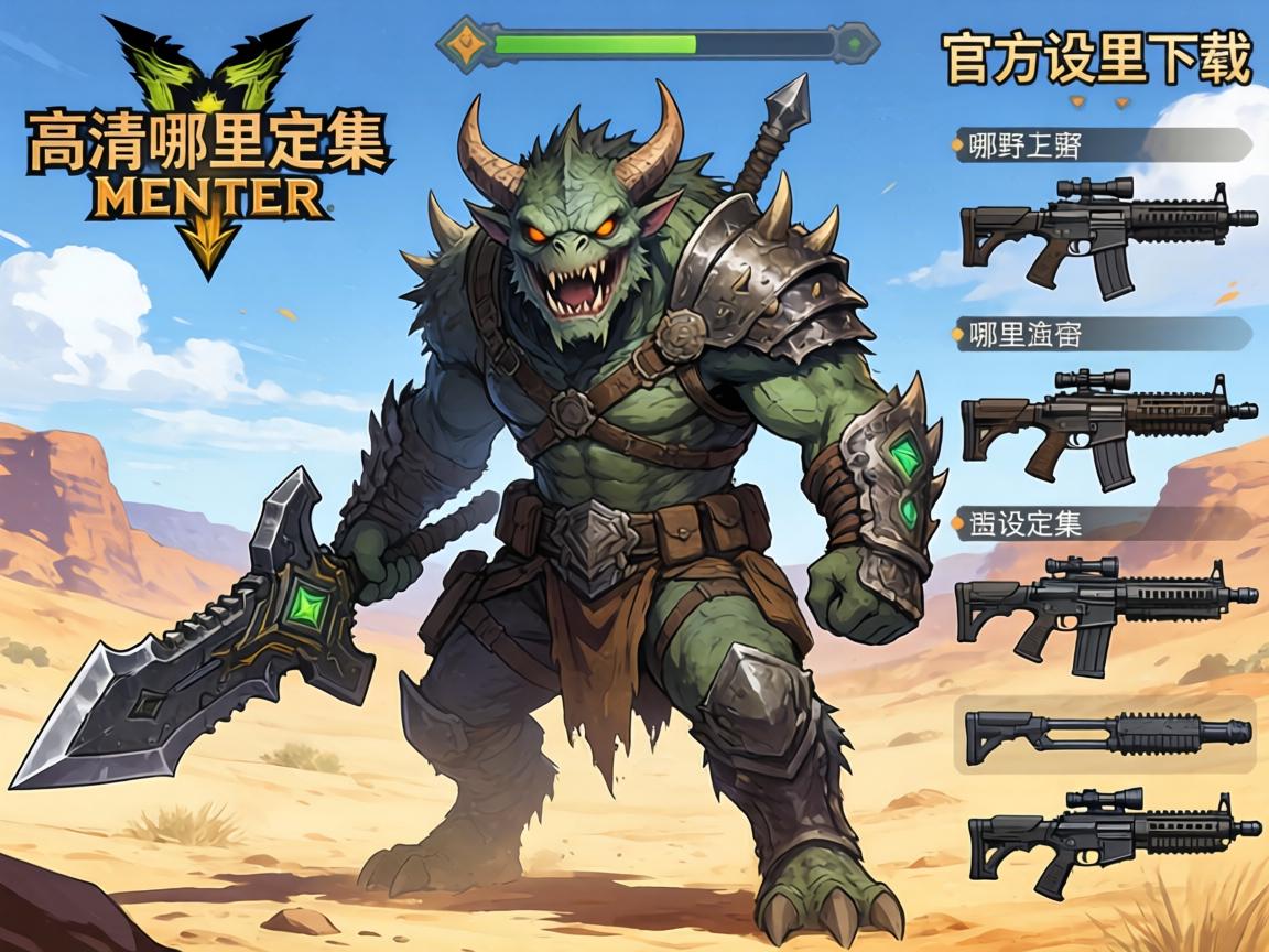 怪物猎人荒野高清原画,哪里可以下载,官方设定集内容有哪些,武器原画风格如何 怪物猎人荒野高清原画,哪里可以下载,官方设定集内容有哪些,武器原画风格如何