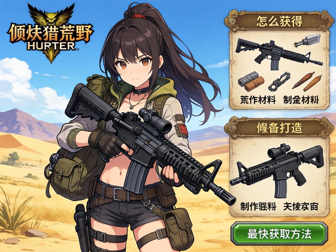 怪物猎人荒野武器怎么获得,制作材料有哪些,机械武器怎么打造,最快获取方法 怪物猎人荒野武器怎么获得,制作材料有哪些,机械武器怎么打造,最快获取方法