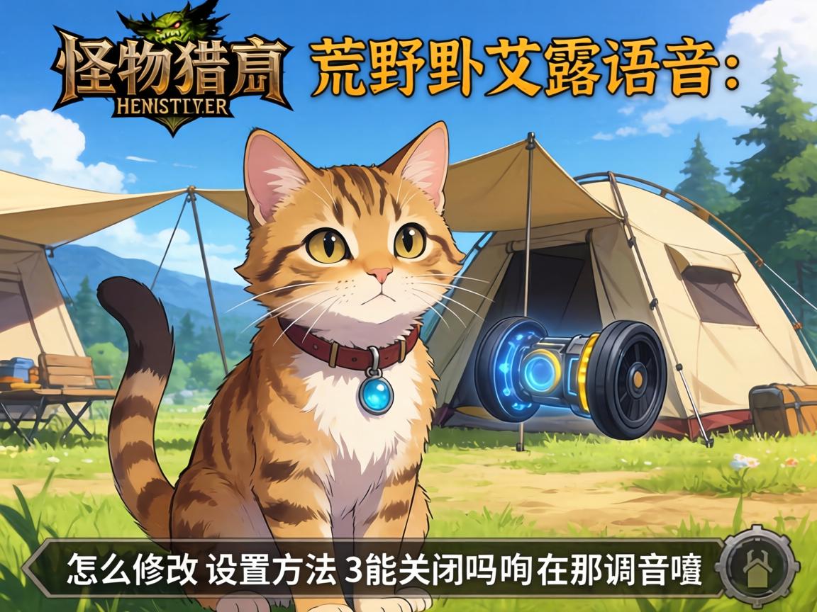 怪物猎人荒野艾露猫语音:怎么修改,设置方法,能关闭吗,帐篷在哪调音量 怪物猎人荒野艾露猫语音:怎么修改,设置方法,能关闭吗,帐篷在哪调音量