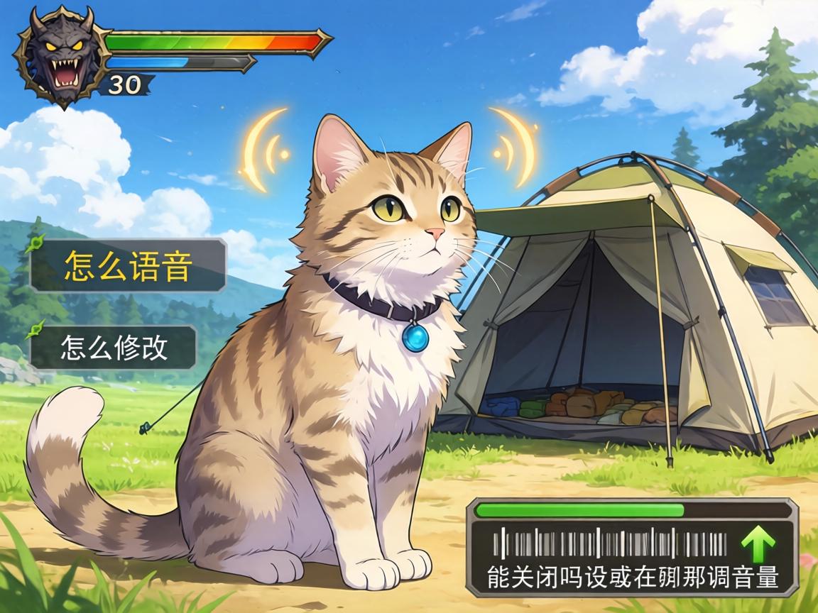 怪物猎人荒野艾露猫语音:怎么修改,设置方法,能关闭吗,帐篷在哪调音量 怪物猎人荒野艾露猫语音:怎么修改,设置方法,能关闭吗,帐篷在哪调音量