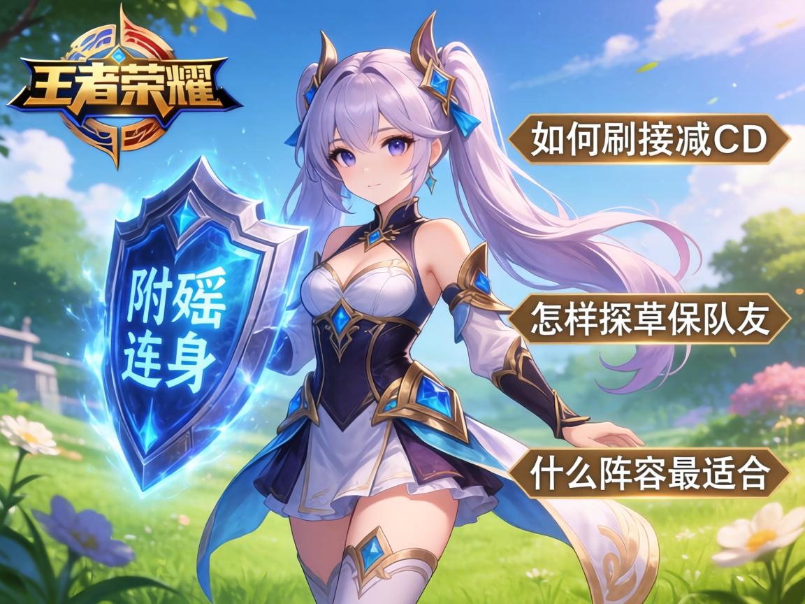 王者荣耀瑶附身连招技巧,如何刷盾减CD,怎样探草保队友,什么阵容最适合? 王者荣耀瑶附身连招技巧,如何刷盾减CD,怎样探草保队友,什么阵容最适合?