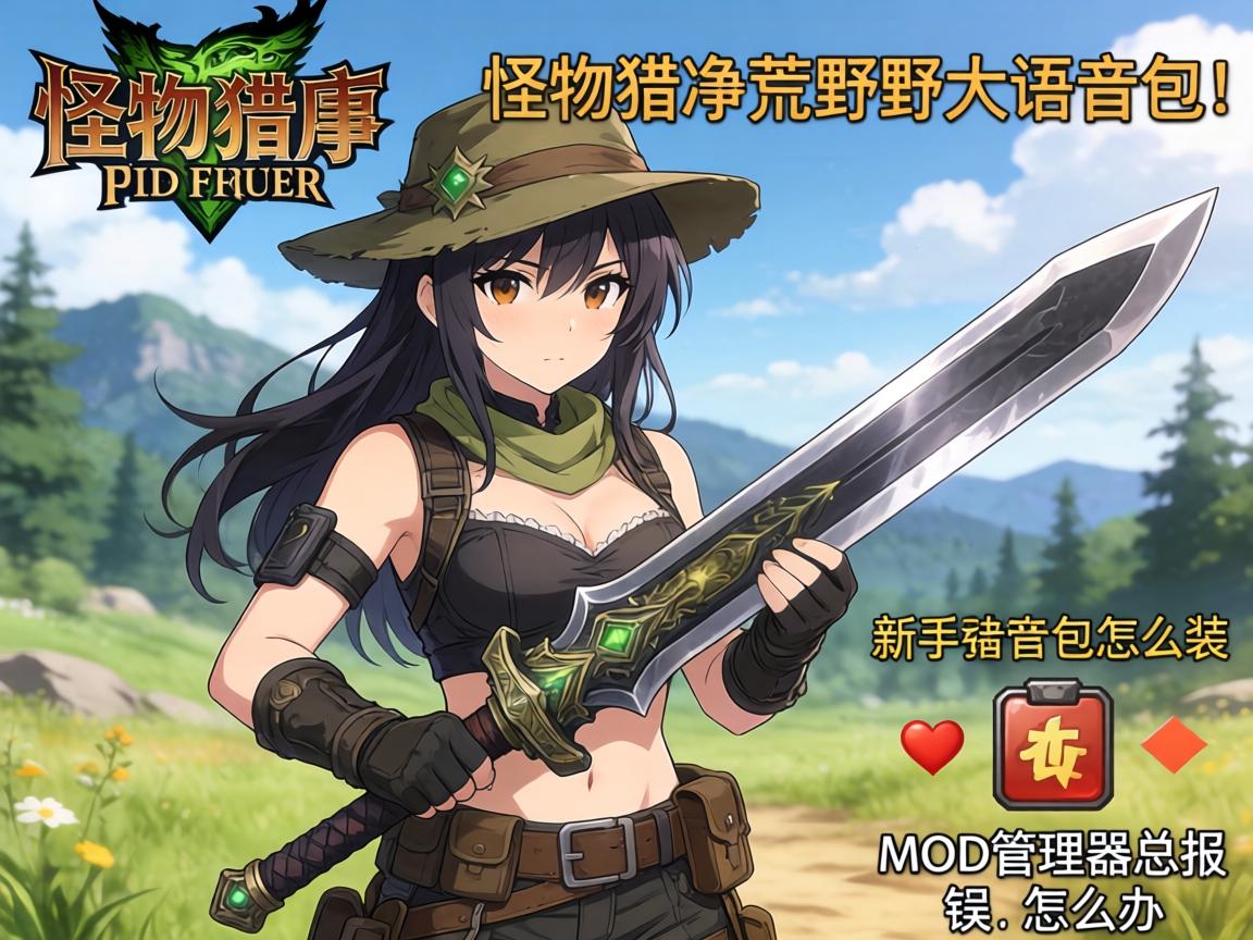 狩猎新手求助:怪物猎人荒野大剑语音包怎么装?MOD管理器总报错怎么办? 狩猎新手求助:怪物猎人荒野大剑语音包怎么装?MOD管理器总报错怎么办?