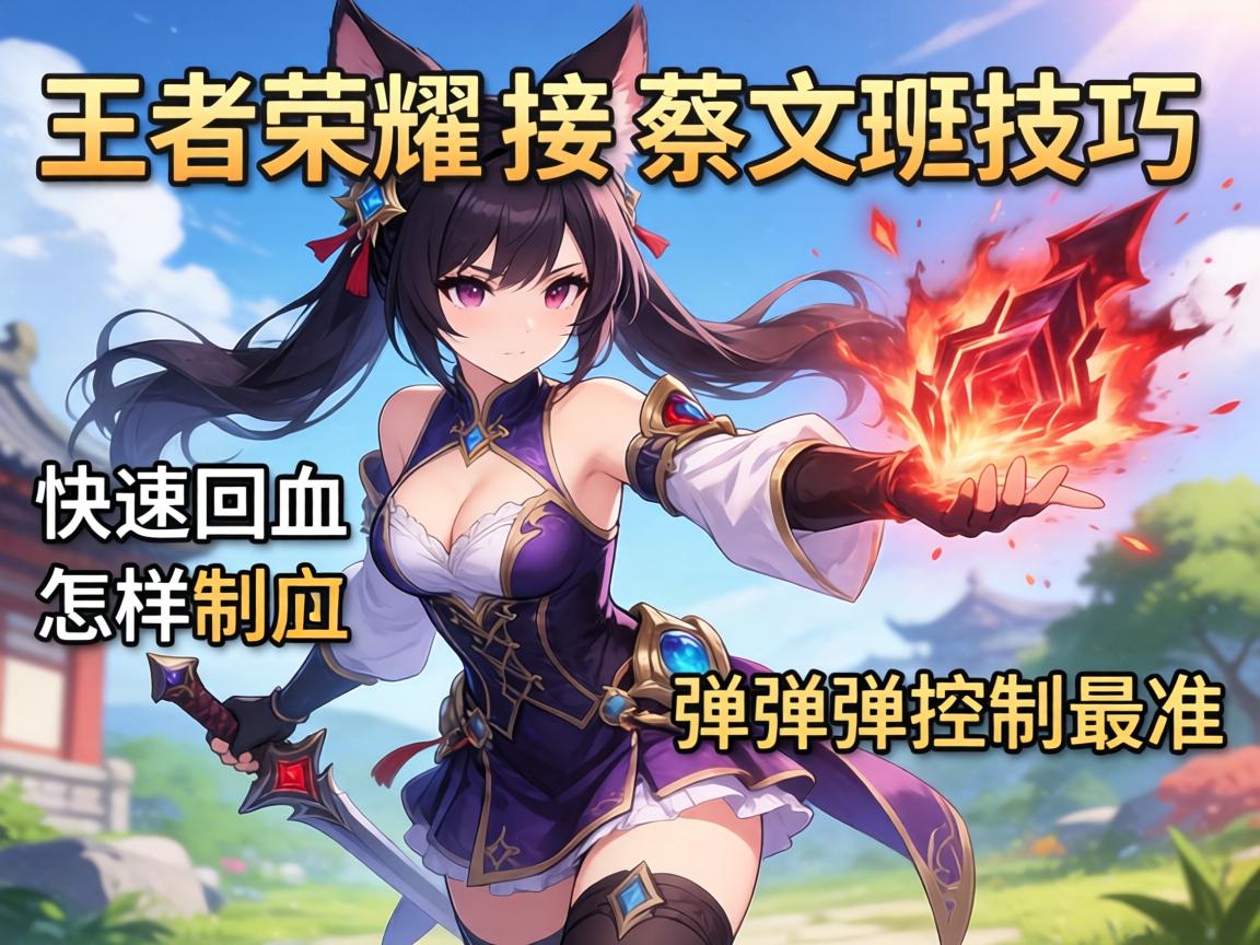 王者荣耀连招蔡文姬技巧,如何快速回血,怎样弹弹弹控制最准? 王者荣耀连招蔡文姬技巧,如何快速回血,怎样弹弹弹控制最准?