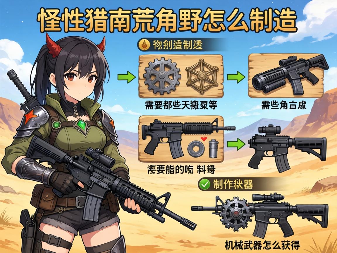 怪物猎人荒野怎么制造武器,需要哪些材料,制作流程是什么,机械武器怎么获得 怪物猎人荒野怎么制造武器,需要哪些材料,制作流程是什么,机械武器怎么获得