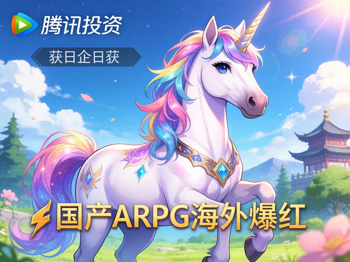 独角兽国产ARPG海外爆红获日企腾讯投资 独角兽国产ARPG海外爆红获日企腾讯投资