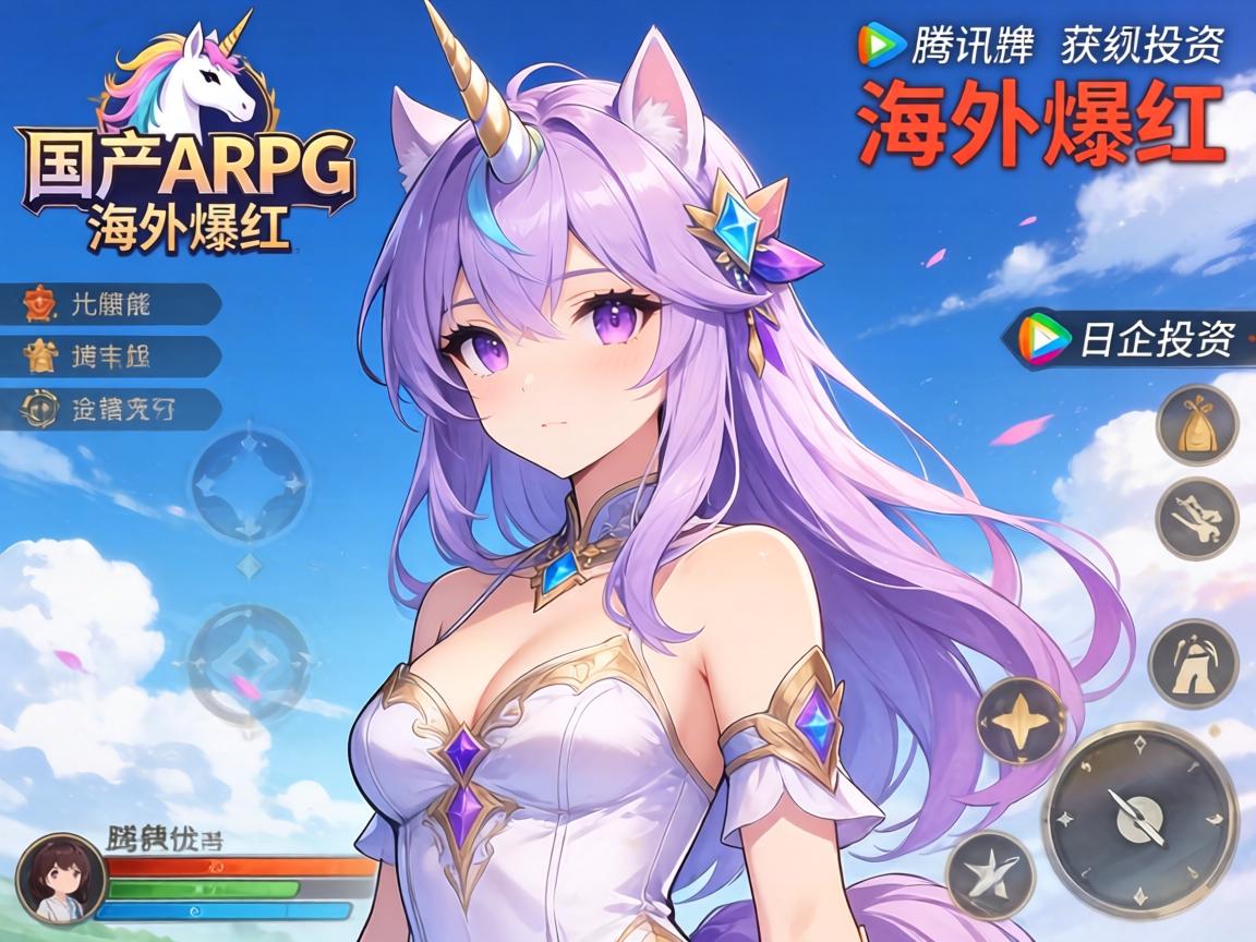 独角兽国产ARPG海外爆红获日企腾讯投资 独角兽国产ARPG海外爆红获日企腾讯投资