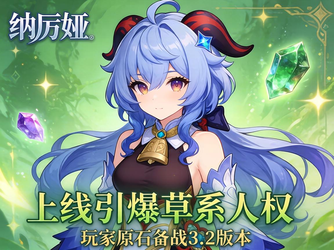 纳西妲上线引爆草系人权卡 玩家原石备战3.2版本 纳西妲上线引爆草系人权卡 玩家原石备战3.2版本
