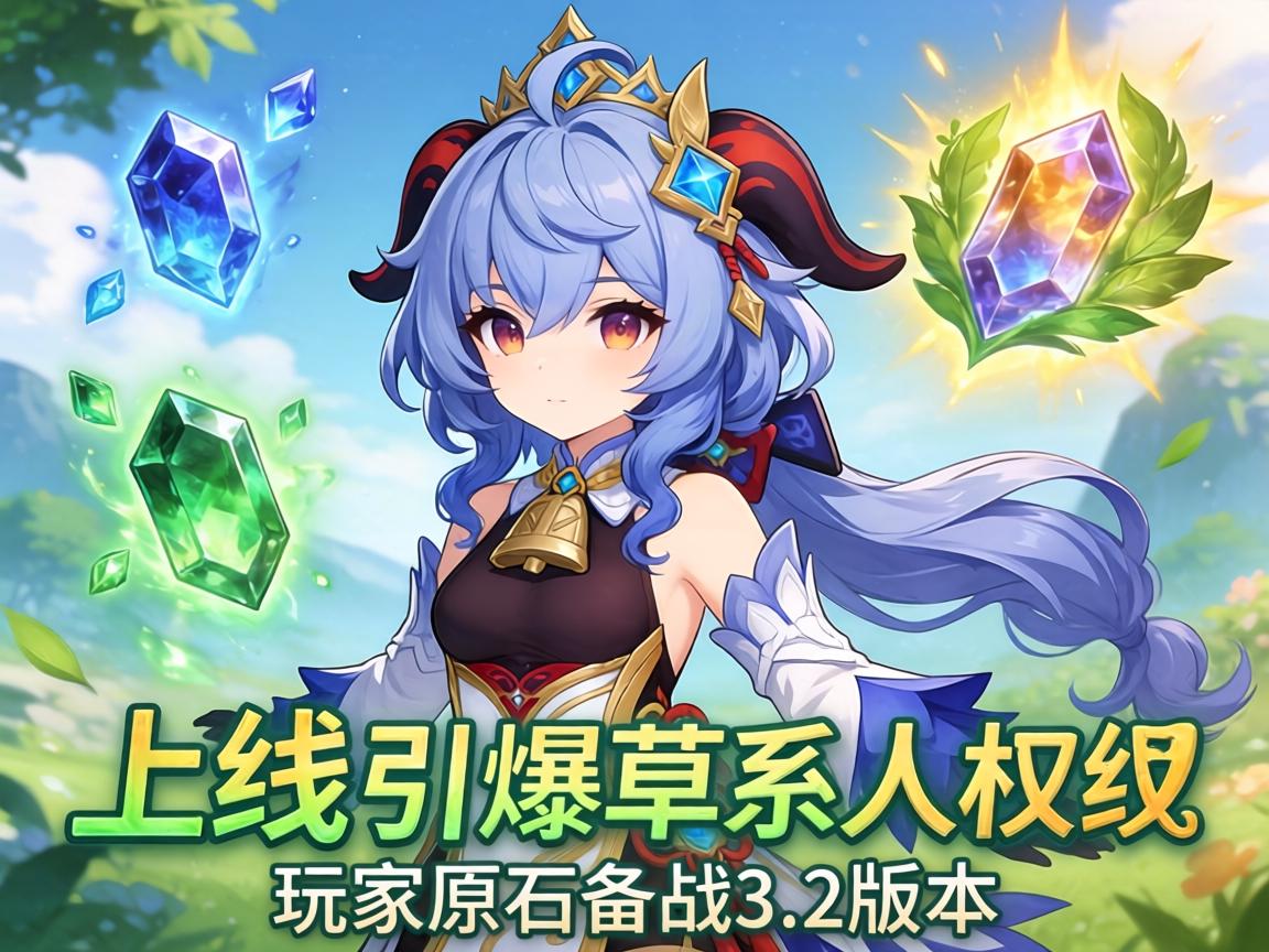 纳西妲上线引爆草系人权卡 玩家原石备战3.2版本 纳西妲上线引爆草系人权卡 玩家原石备战3.2版本