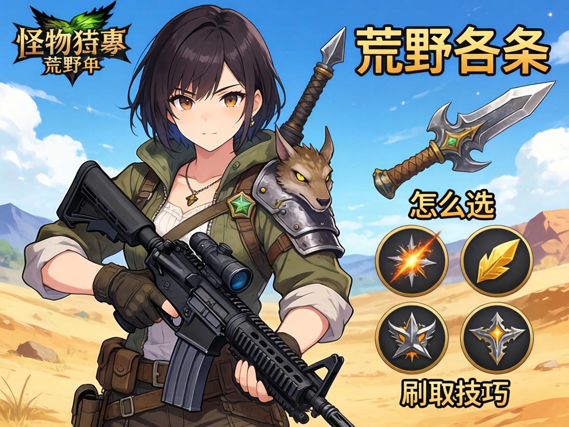 怪物猎人荒野武器词条怎么选,刷取技巧有哪些,毕业词条怎么搭配 怪物猎人荒野武器词条怎么选,刷取技巧有哪些,毕业词条怎么搭配