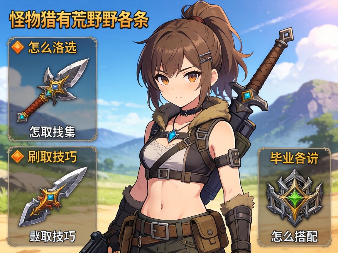 怪物猎人荒野武器词条怎么选,刷取技巧有哪些,毕业词条怎么搭配 怪物猎人荒野武器词条怎么选,刷取技巧有哪些,毕业词条怎么搭配