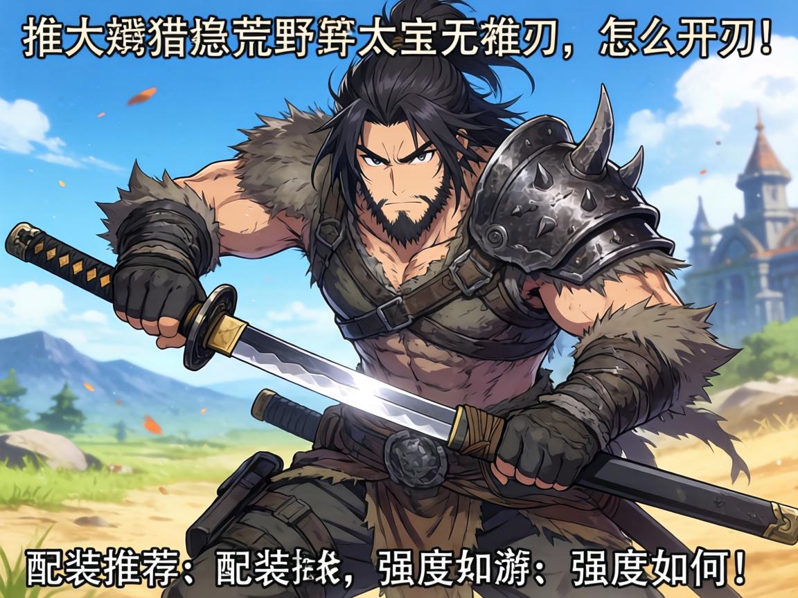 怪物猎人荒野太刀武器怎么开刃,配装推荐,强度如何 怪物猎人荒野太刀武器怎么开刃,配装推荐,强度如何
