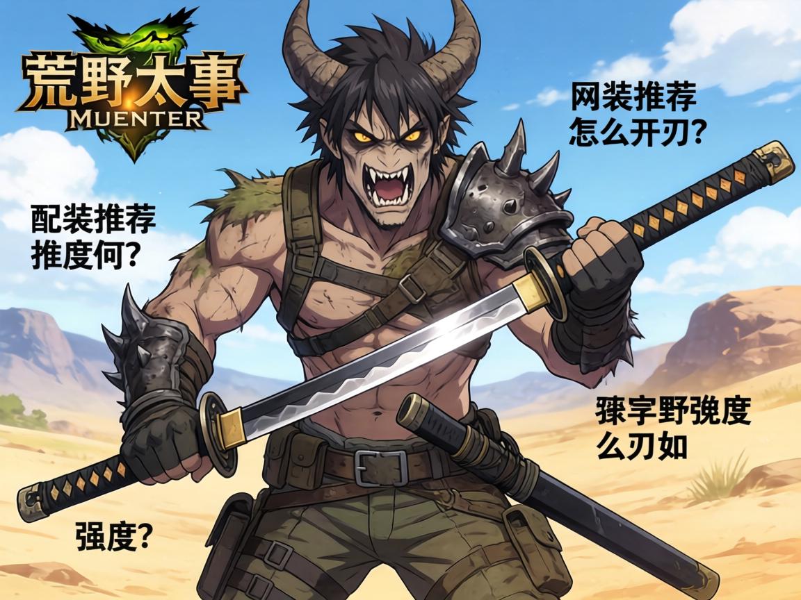 怪物猎人荒野太刀武器怎么开刃,配装推荐,强度如何 怪物猎人荒野太刀武器怎么开刃,配装推荐,强度如何
