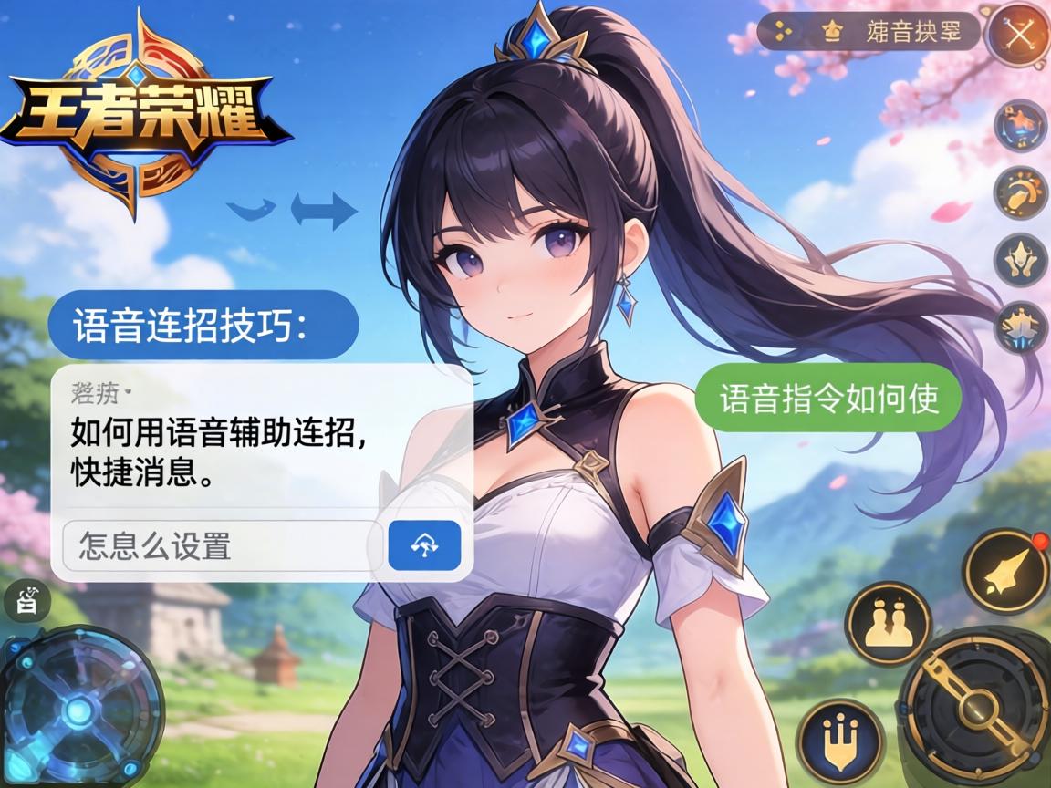 王者荣耀语音连招技巧,如何用语音辅助连招,快捷消息怎么设置,语音指令如何使用? 王者荣耀语音连招技巧,如何用语音辅助连招,快捷消息怎么设置,语音指令如何使用?