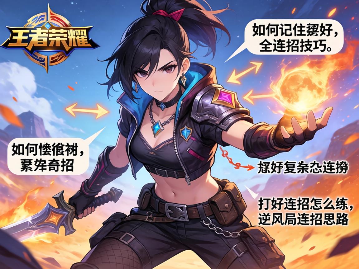 王者荣耀打野全连招技巧,如何记住复杂连招,打野连招怎么练,逆风局连招思路 王者荣耀打野全连招技巧,如何记住复杂连招,打野连招怎么练,逆风局连招思路