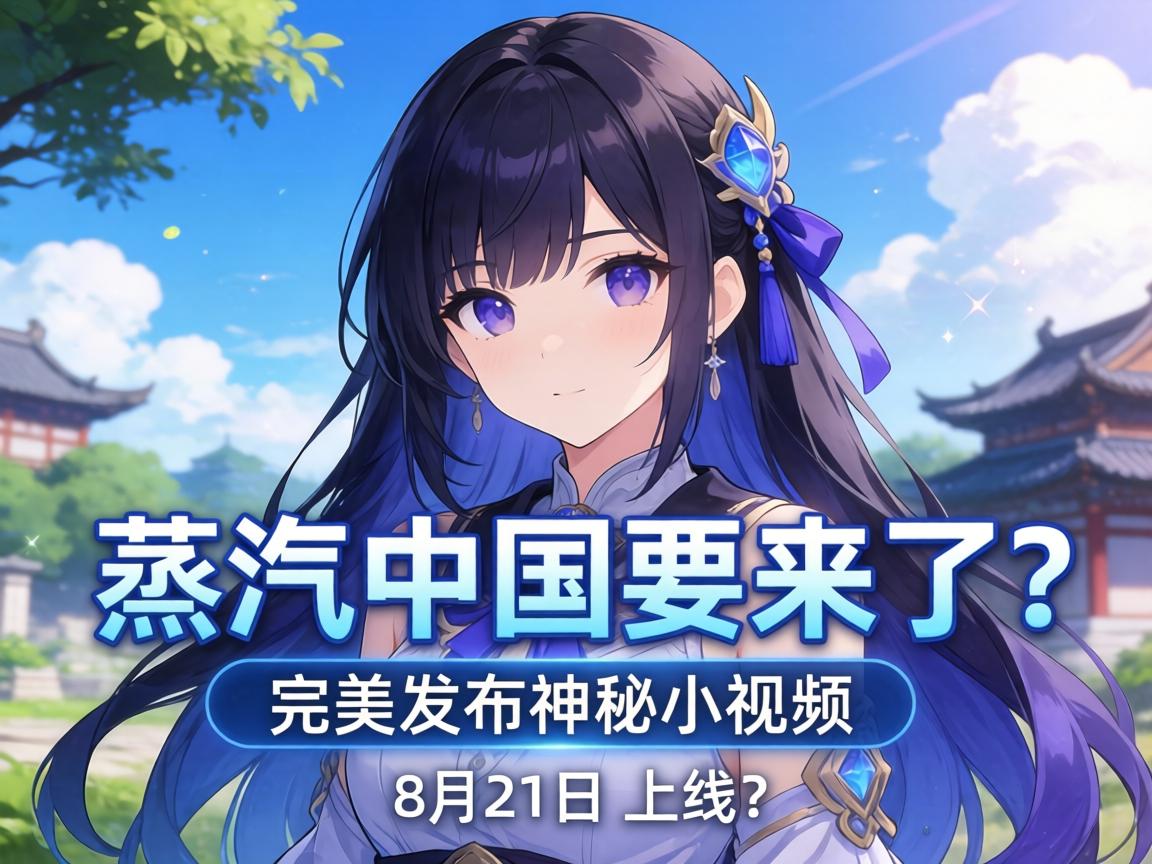 steam中国要来了?完美发布神秘小视频,暗示8月21日上线? steam中国要来了?完美发布神秘小视频,暗示8月21日上线?