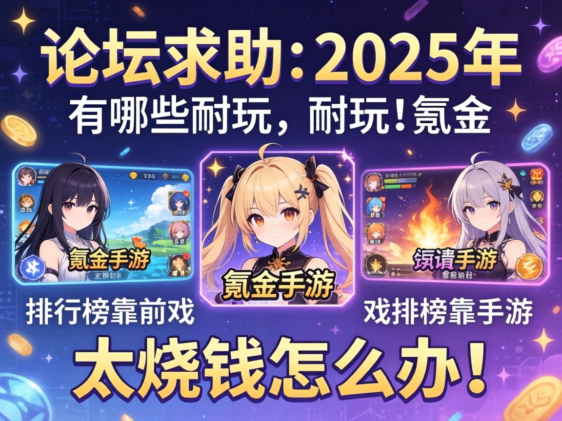 论坛求助:2025年有哪些耐玩又不氪金的动漫手游?排行榜靠前的游戏太烧钱怎么办 论坛求助:2025年有哪些耐玩又不氪金的动漫手游?排行榜靠前的游戏太烧钱怎么办