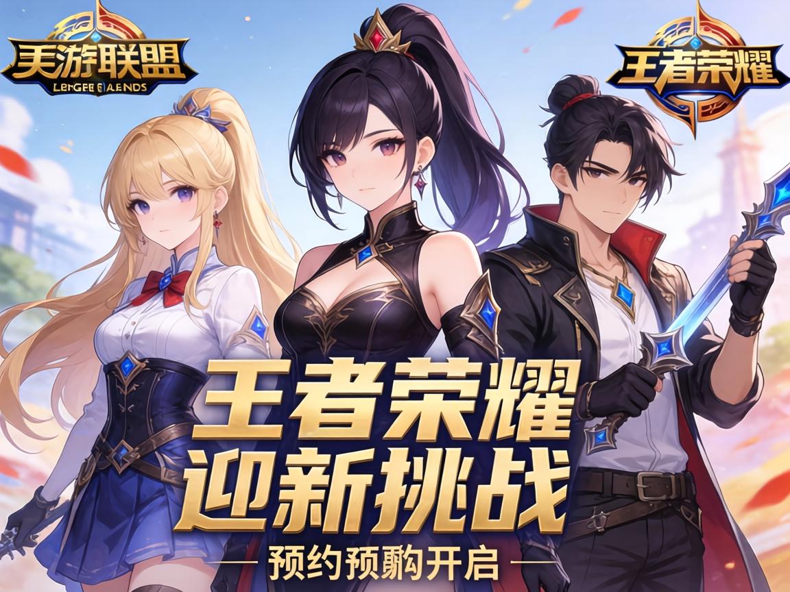 英雄联盟手游预约开启 王者荣耀迎新挑战 英雄联盟手游预约开启 王者荣耀迎新挑战