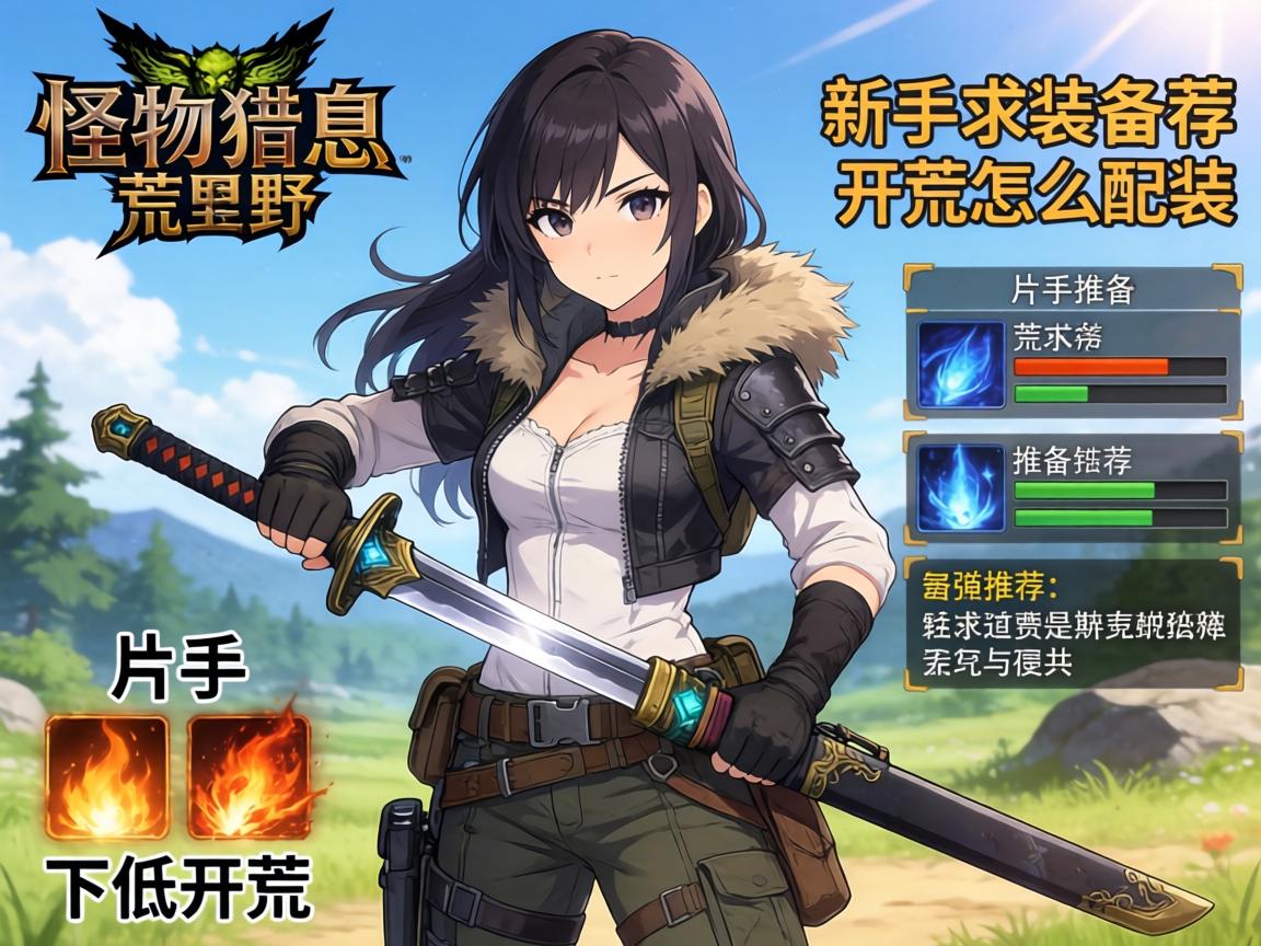 怪物猎人荒野片手剑下位开荒怎么配装?新手求装备推荐和技能选择 怪物猎人荒野片手剑下位开荒怎么配装?新手求装备推荐和技能选择