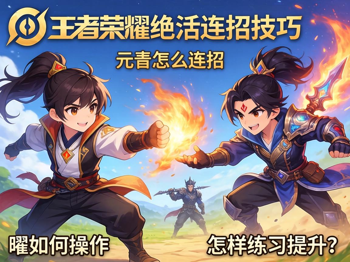 王者荣耀绝活连招技巧丨元歌怎么连招,曜如何操作,怎样练习提升? 王者荣耀绝活连招技巧丨元歌怎么连招,曜如何操作,怎样练习提升?