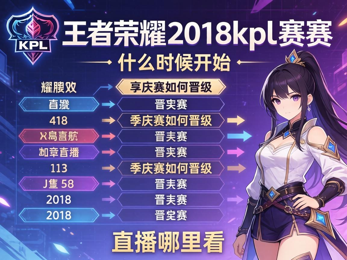 王者荣耀2018kpl赛程安排,什么时候开始,季后赛如何晋级,直播哪里看? 王者荣耀2018kpl赛程安排,什么时候开始,季后赛如何晋级,直播哪里看?