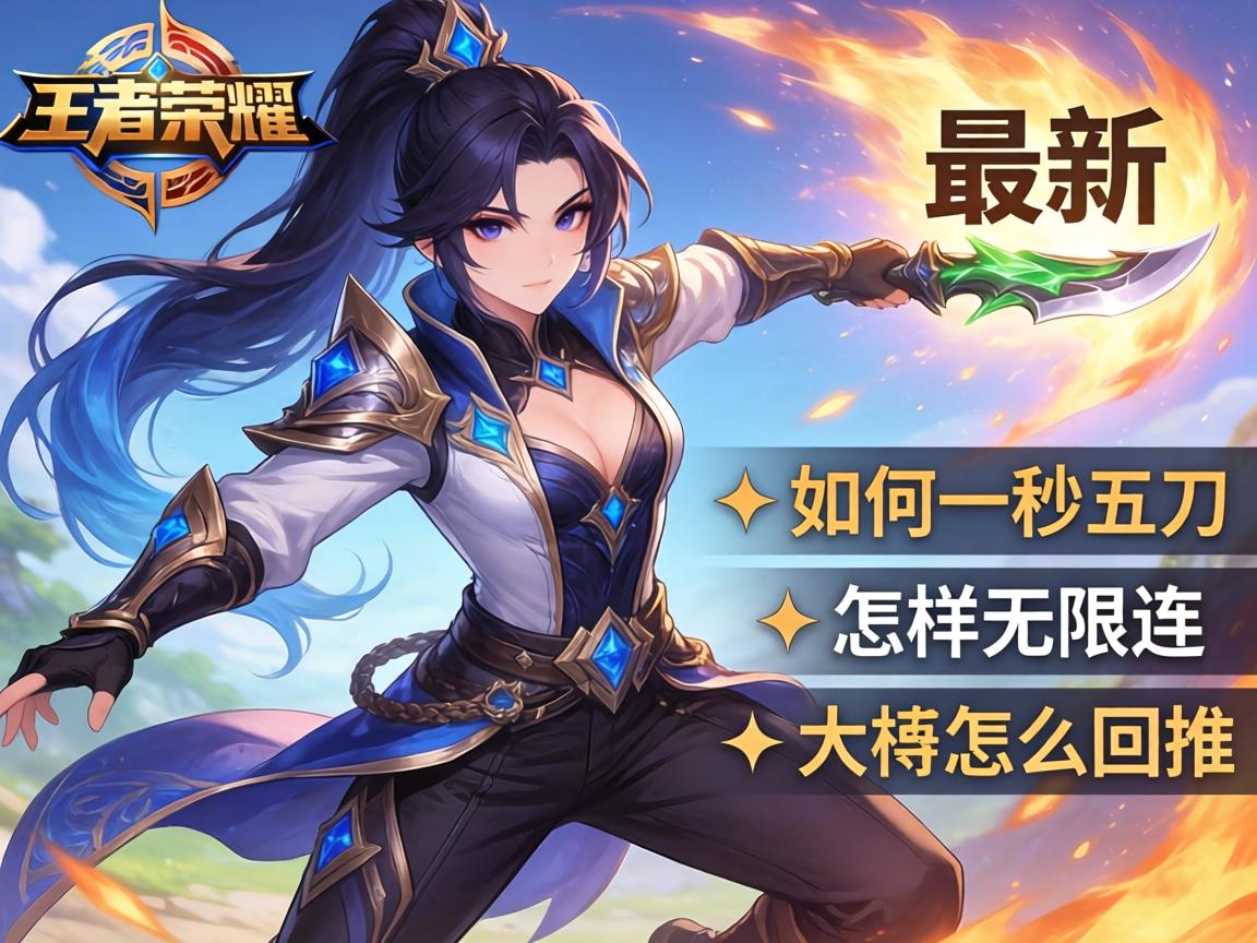 王者荣耀澜连招技巧最新,如何一秒五刀,怎样无限连,大招怎么回推? 王者荣耀澜连招技巧最新,如何一秒五刀,怎样无限连,大招怎么回推?