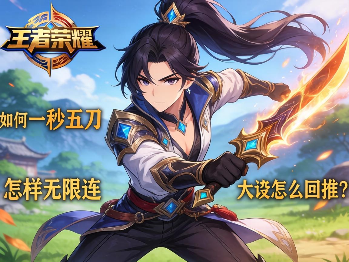 王者荣耀澜连招技巧最新,如何一秒五刀,怎样无限连,大招怎么回推? 王者荣耀澜连招技巧最新,如何一秒五刀,怎样无限连,大招怎么回推?