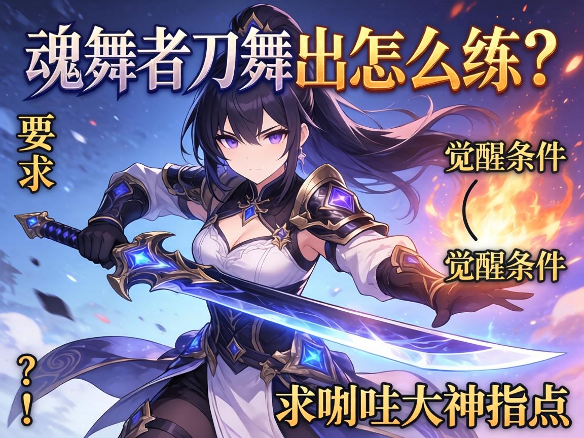 魂舞者刀舞者输出手法怎么练?觉醒条件是什么,求贴吧大神指点! 魂舞者刀舞者输出手法怎么练?觉醒条件是什么,求贴吧大神指点!