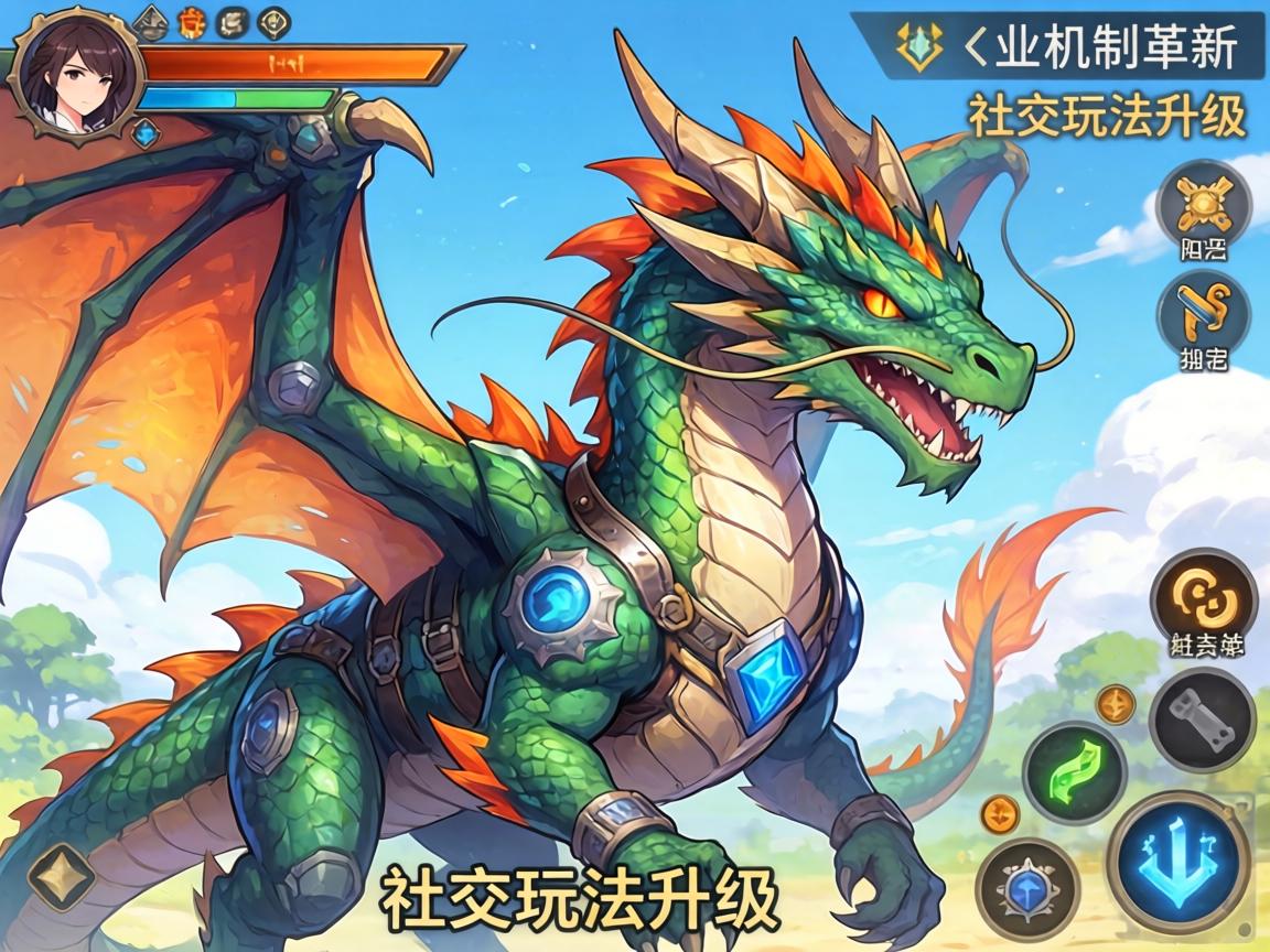 巨龙机制革新 社交玩法升级 巨龙机制革新 社交玩法升级