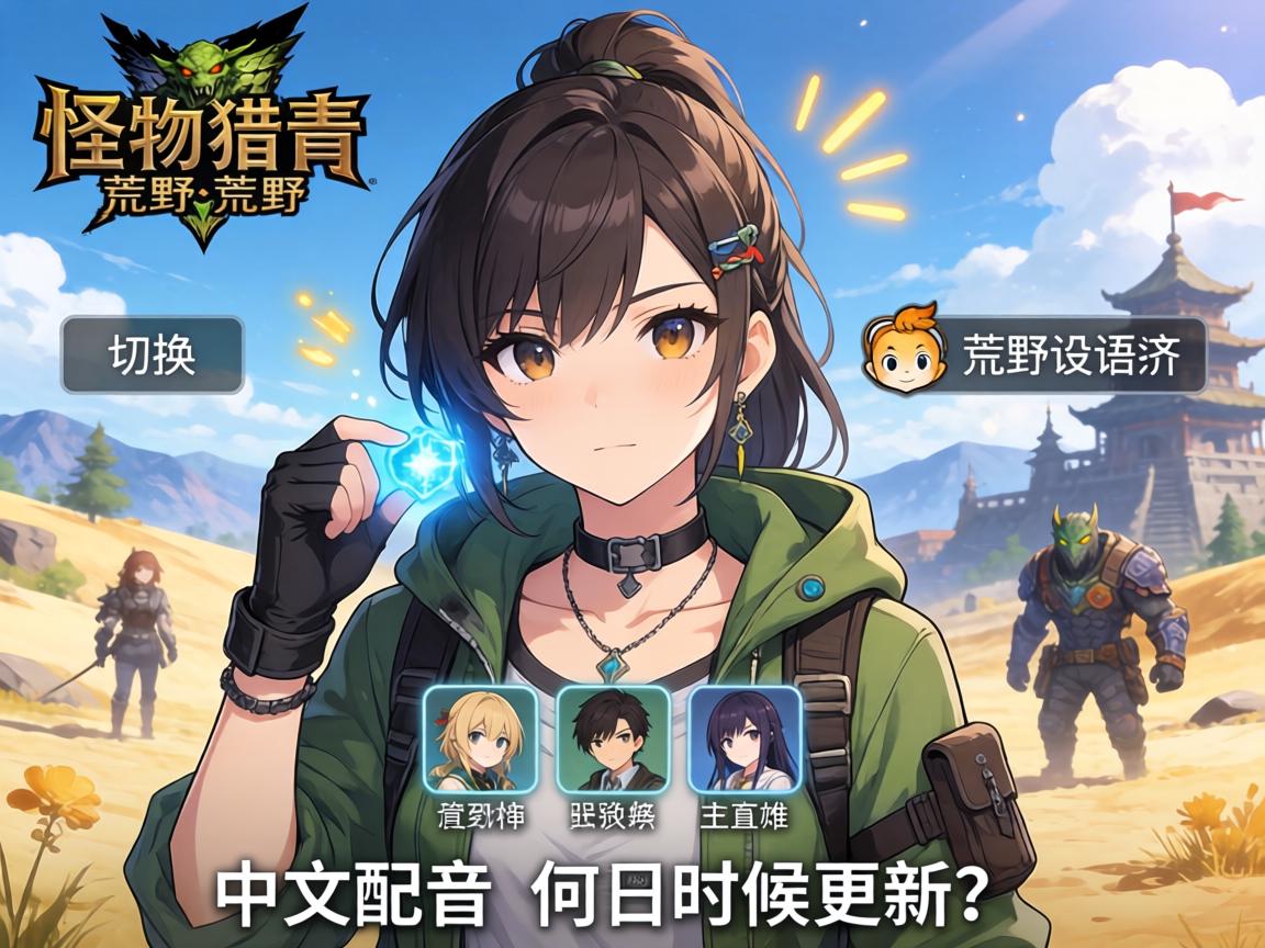 怪物猎人荒野人物语音,怎么设置切换,有哪些角色,中文配音什么时候更新 怪物猎人荒野人物语音,怎么设置切换,有哪些角色,中文配音什么时候更新