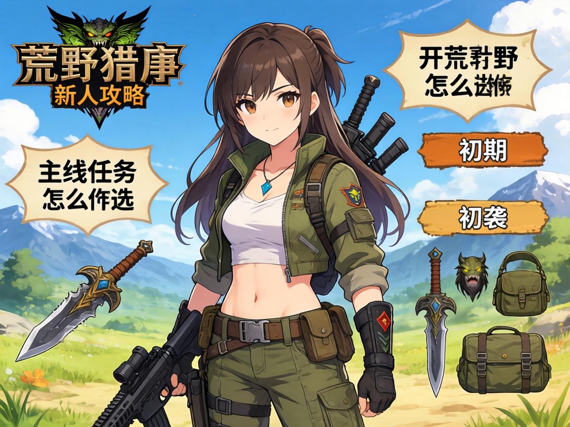 怪物猎人荒野新人攻略,开荒武器怎么选,主线任务怎么做,初期装备怎么搭配 怪物猎人荒野新人攻略,开荒武器怎么选,主线任务怎么做,初期装备怎么搭配