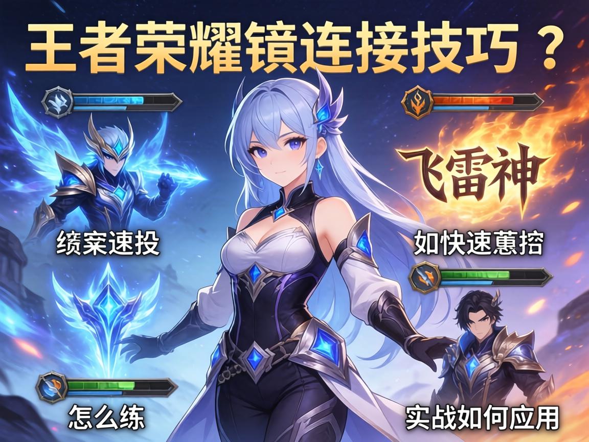 王者荣耀镜连招技巧,如何快速连招,飞雷神怎么练,实战如何应用 王者荣耀镜连招技巧,如何快速连招,飞雷神怎么练,实战如何应用
