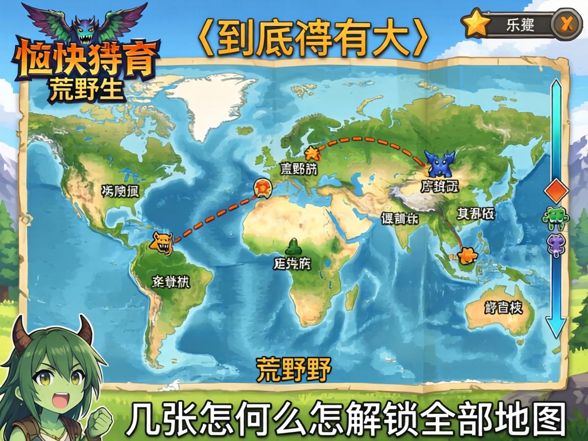 怪物猎人荒野地图几张,到底有多大,怎么解锁全部地图 怪物猎人荒野地图几张,到底有多大,怎么解锁全部地图