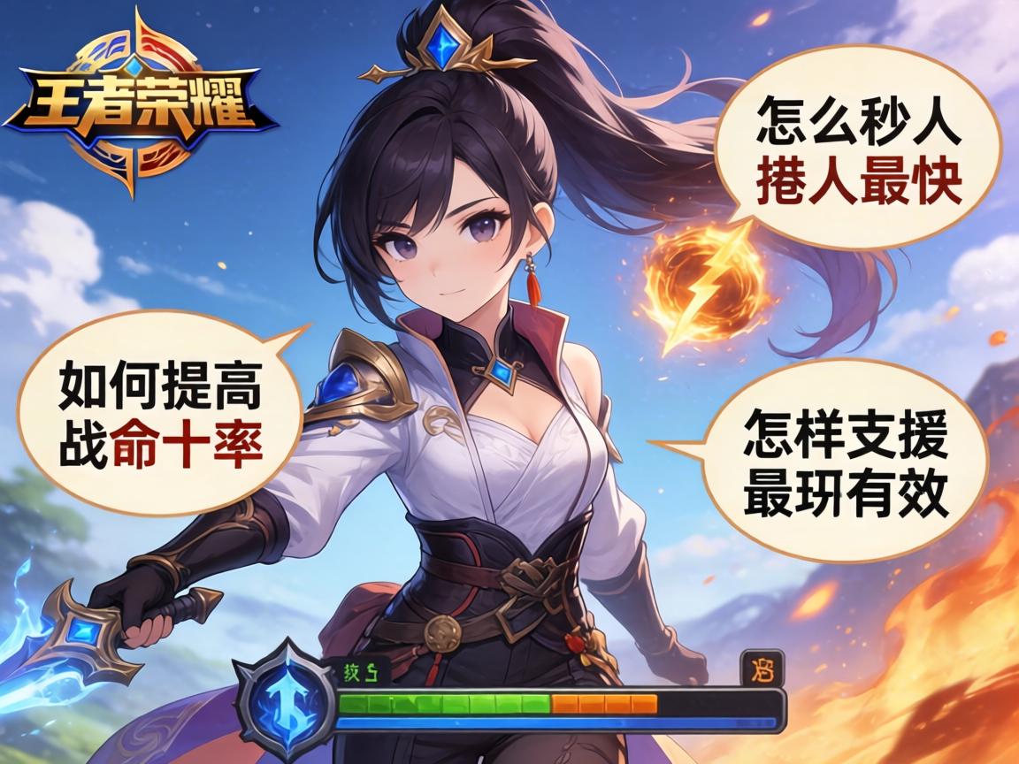 王者荣耀沈梦溪连招技巧,怎么秒人最快,如何提高技能命中率,怎样支援最有效 王者荣耀沈梦溪连招技巧,怎么秒人最快,如何提高技能命中率,怎样支援最有效