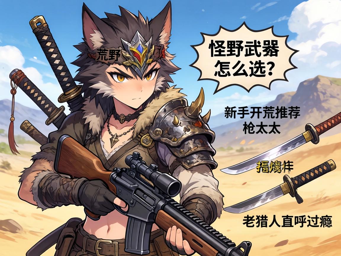 怪物猎人荒野武器怎么选?新手开荒推荐铳枪太刀,老猎人直呼过瘾 怪物猎人荒野武器怎么选?新手开荒推荐铳枪太刀,老猎人直呼过瘾