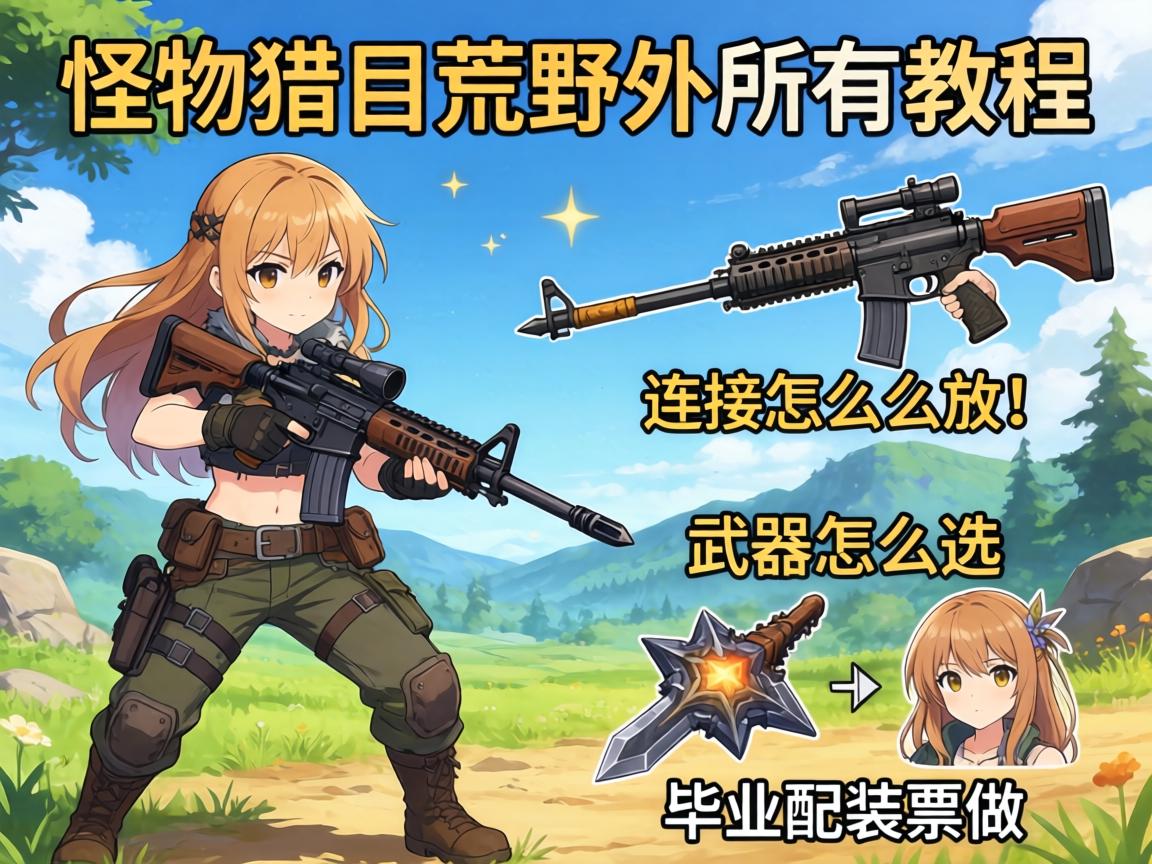 怪物猎人荒野所有武器教程,连招怎么放,武器怎么选,毕业配装怎么做 怪物猎人荒野所有武器教程,连招怎么放,武器怎么选,毕业配装怎么做