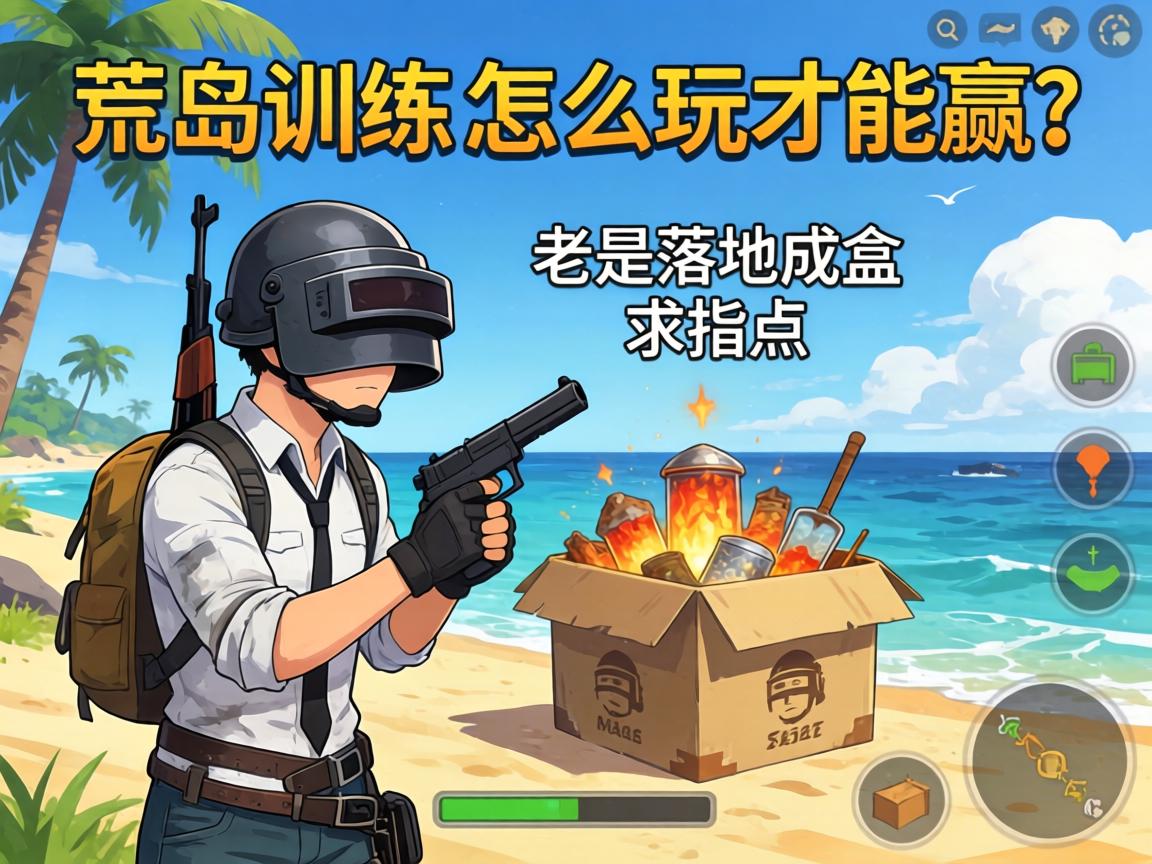 荒岛特训怎么玩才能赢?老是落地成盒求指点! 荒岛特训怎么玩才能赢?老是落地成盒求指点!