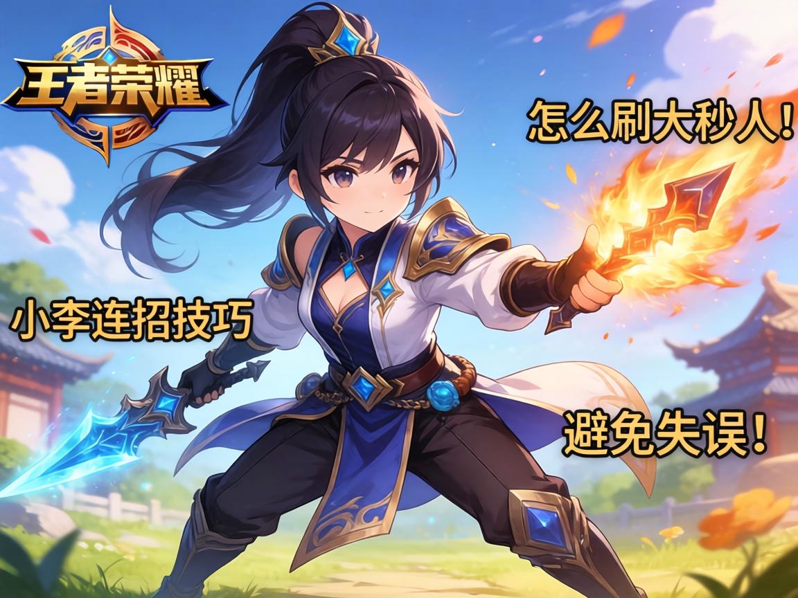 王者荣耀小李连招技巧,怎么刷大秒人,连招顺序是什么,如何避免失误 王者荣耀小李连招技巧,怎么刷大秒人,连招顺序是什么,如何避免失误