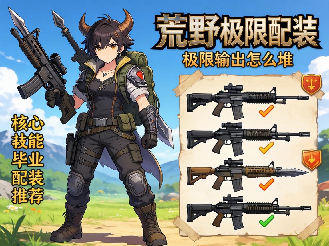 怪物猎人荒野极限配装,极限输出怎么堆,核心技能怎么选,各武器毕业配装推荐 怪物猎人荒野极限配装,极限输出怎么堆,核心技能怎么选,各武器毕业配装推荐