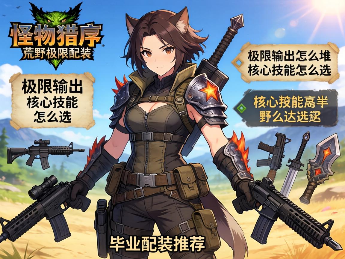 怪物猎人荒野极限配装,极限输出怎么堆,核心技能怎么选,各武器毕业配装推荐 怪物猎人荒野极限配装,极限输出怎么堆,核心技能怎么选,各武器毕业配装推荐