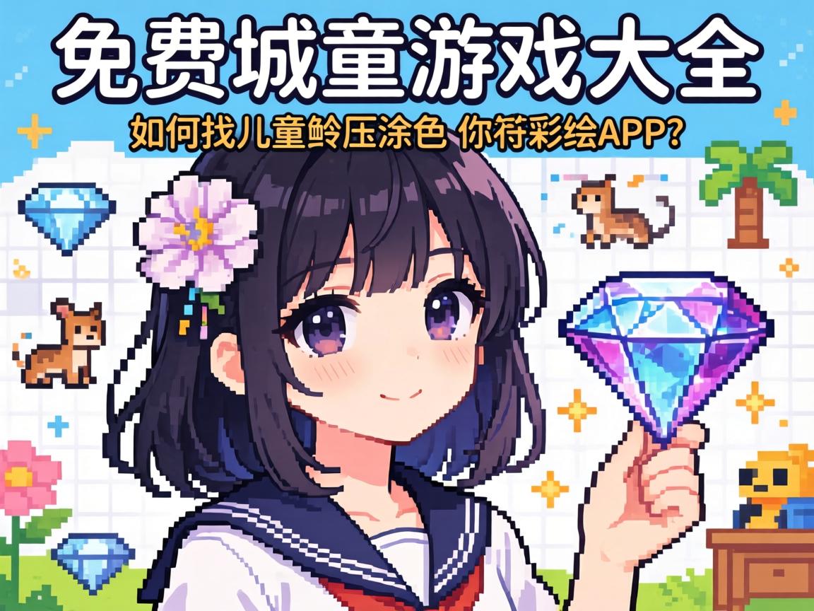 免费填色游戏大全丨如何找儿童解压涂色,像素填色技巧,钻石彩绘APP? 免费填色游戏大全丨如何找儿童解压涂色,像素填色技巧,钻石彩绘APP?
