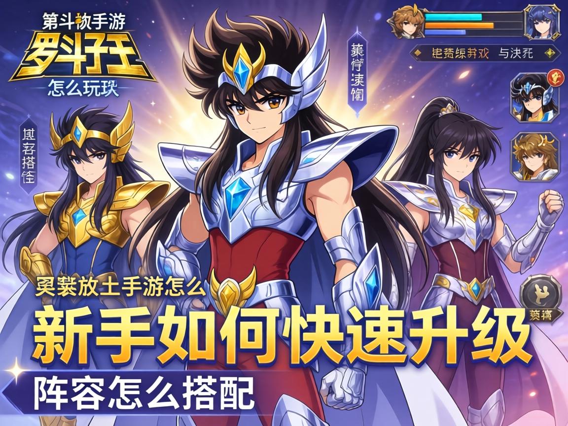 圣斗士手游怎么玩,新手如何快速升级,阵容怎么搭配,职业如何选择 圣斗士手游怎么玩,新手如何快速升级,阵容怎么搭配,职业如何选择