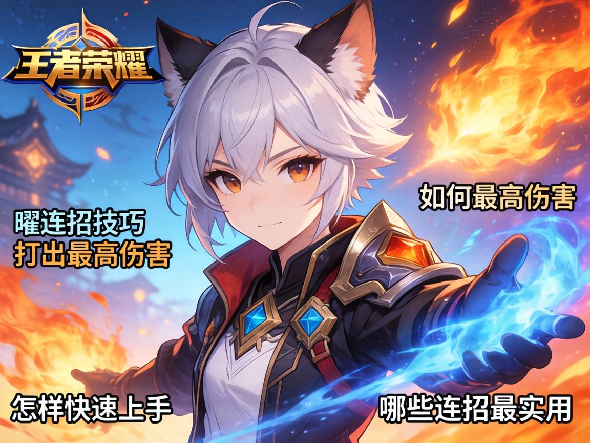 王者荣耀曜连招技巧,如何打出最高伤害,怎样快速上手,哪些连招最实用 王者荣耀曜连招技巧,如何打出最高伤害,怎样快速上手,哪些连招最实用