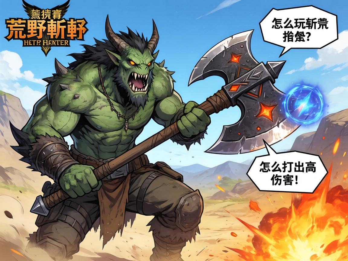 怪物猎人荒野斩斧技能,怎么玩斩斧,如何搭配技能,怎么打出高伤害连招 怪物猎人荒野斩斧技能,怎么玩斩斧,如何搭配技能,怎么打出高伤害连招