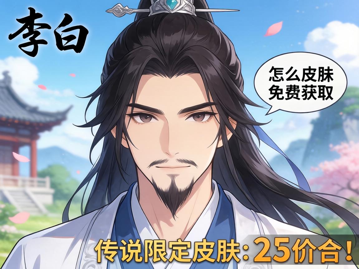 李白皮肤怎么获得,免费获取方式,传说限定皮肤价格 李白皮肤怎么获得,免费获取方式,传说限定皮肤价格