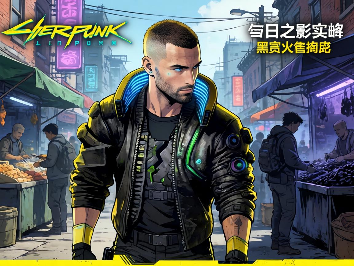 赛博朋克2077往日之影实机曝光 狗镇黑市暗 赛博朋克2077往日之影实机曝光 狗镇黑市暗