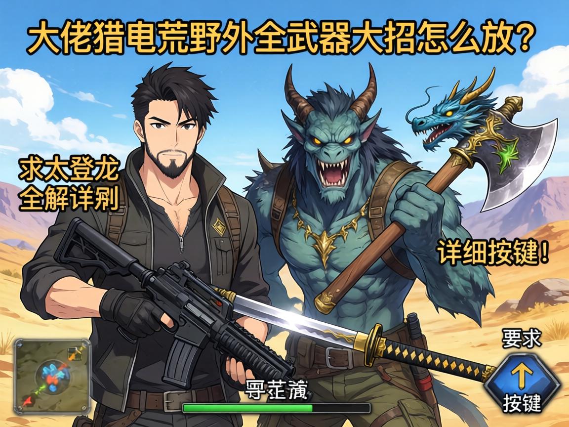 大佬们,怪物猎人荒野全武器大招怎么放?求太刀登龙剑斧全解详细按键! 大佬们,怪物猎人荒野全武器大招怎么放?求太刀登龙剑斧全解详细按键!