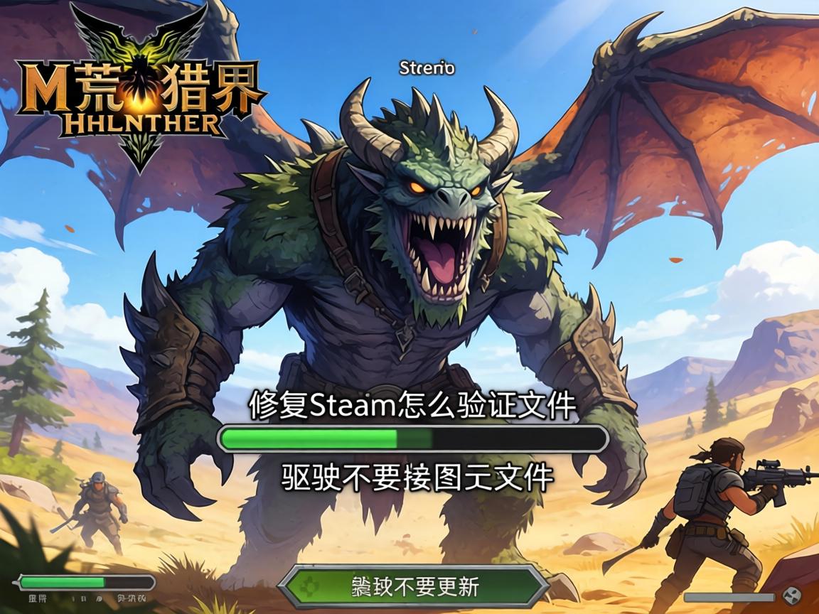怪物猎人荒野地图加载不出来,如何修复黑屏,Steam怎么验证文件,驱动要不要更新 怪物猎人荒野地图加载不出来,如何修复黑屏,Steam怎么验证文件,驱动要不要更新