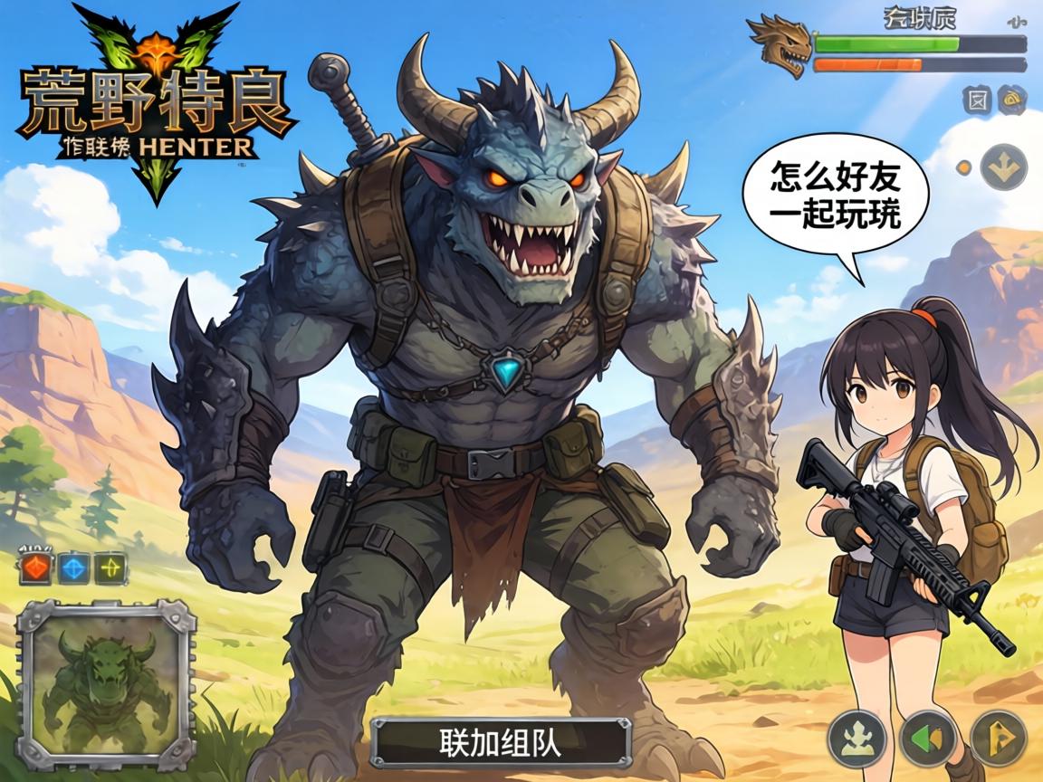 怪物猎人荒野咋联机,怎么和好友一起玩,联机组队步骤是什么 怪物猎人荒野咋联机,怎么和好友一起玩,联机组队步骤是什么